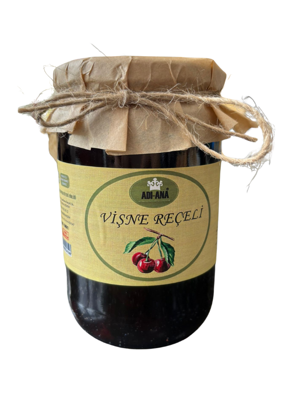 Adı Ana Doğal Vişne Reçeli 500gr- Ev Yapımı Lezzet