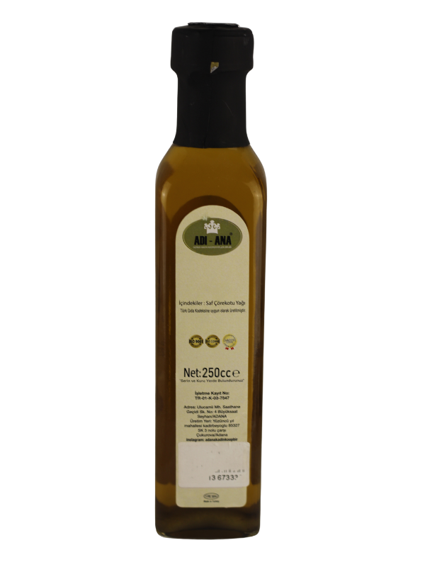 Özel Üretim Soğuk Sıkım Çörekotu Yağı-250CC