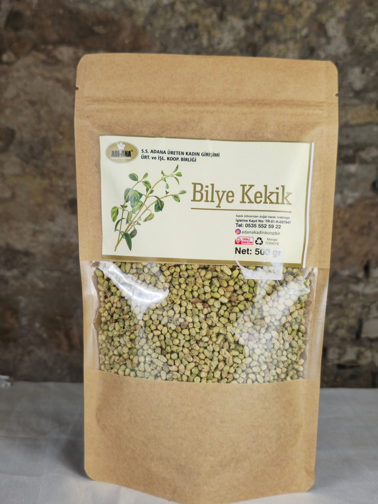 Adı Ana Doğal Bilye Kekik - 500gr